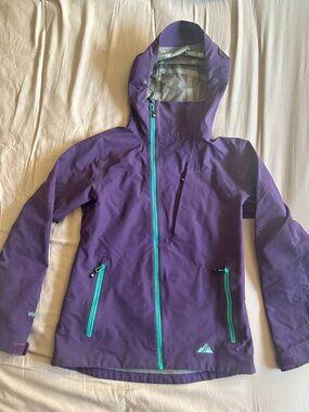 Strafe Women's Hard Shell Purple Jacket